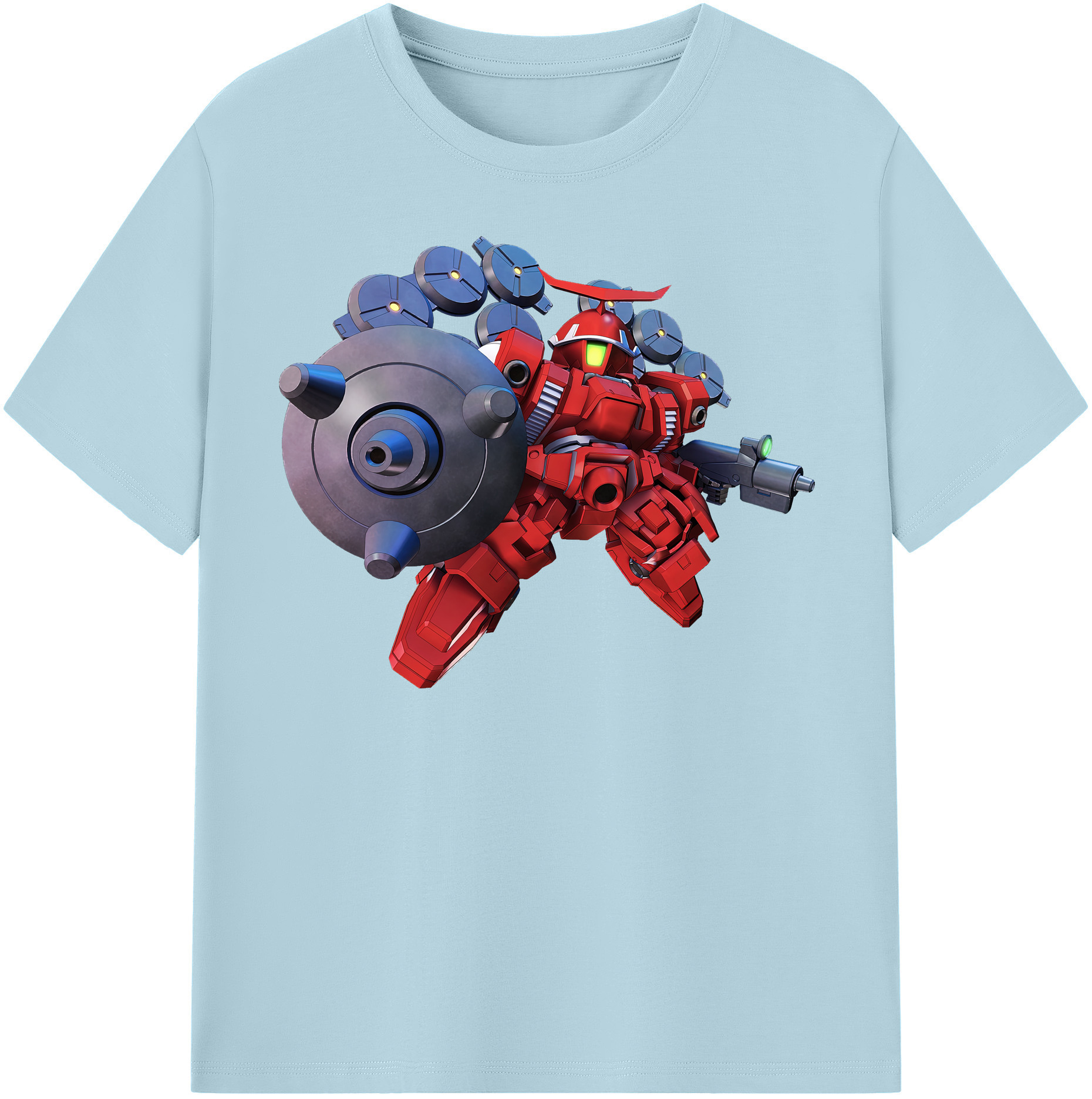 （画像用） 機動戦士ガンダム Mobile Suit Gundam 綿100％半袖Tシャツ（フロントプリント）
